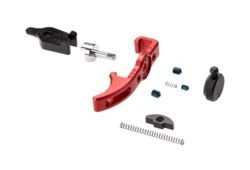 EXTENDED CHARGING HANDLE WITH SELECTOR SWITCH FOR AAP01 RED