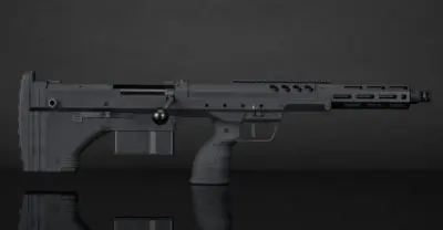 DESERT TECH SRS A2/M2 COVERT 16´´ BLACK (SILVERBACK)