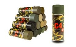 C4 MIL GRADE COLOR SPRAY RAL 6031 (ARMAMAT)