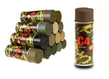 C4 MIL GRADE COLOR SPRAY RAL 8027 (ARMAMAT)