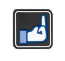 DISLIKE RUBBER PATCH COLOR (JTG)