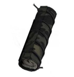FUNDA SILENCIADOR 17.5MM MULTICAM BLACK