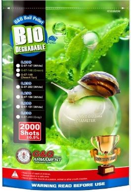 G&G BIO BB 0.33G / 2000R (GRAY) / G-07-203