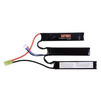 BATERIA LIPO 11.1V 1100MAH 25C (3PC) DUEL CODE