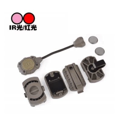 LINTERNA MPSL2 RED/IR PARA CASCO TAN WNE05009-DE-RED