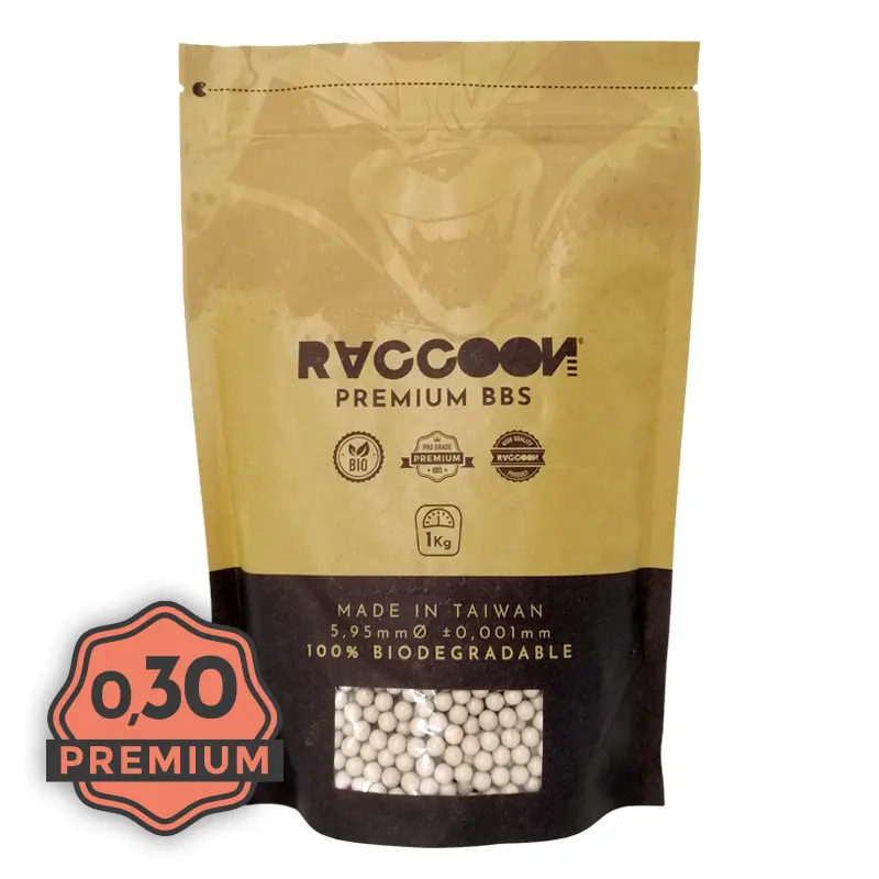 0.30G PREMIUM BIO BBS 1KG (RACCOON)