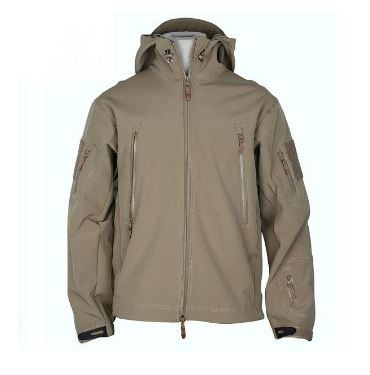 CHAQUETA SHARK SKIN SOFT SHELL TAN S