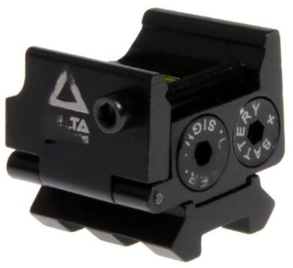 LASER ROJO CON RAIL PICATINNY DELTA TACTICS