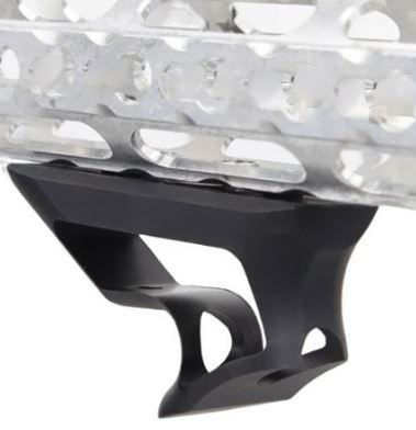 BIG DRAGON PTS STYLE KEYMOD SHORT GRIP FOR RILFE HAND GUARDS BK