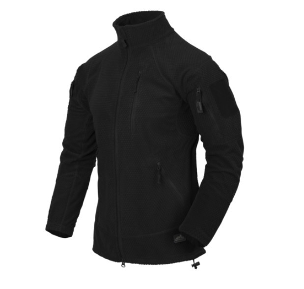 HELIKON-TEX ALPHA TACTICAL JACKET FLEECE BLACK L
