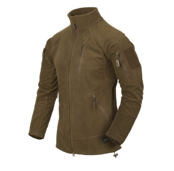 HELIKON-TEX ALPHA TACTICAL JACKET FLEECE COYOTE 2XL