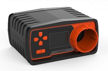 CRONOGRAFO ACETECH AC5000 NEGRO-NARANJA