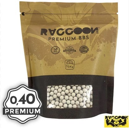 0.40G PREMIUM BIO BBS 1/2 KG (RACCOON)