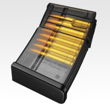 CARGADOR FUSIL MARUI HK417 70RDS NEGRO