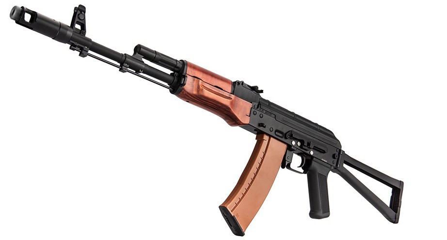 AEG AKS-74N STEEL & WOOD DOUBLE BELL
