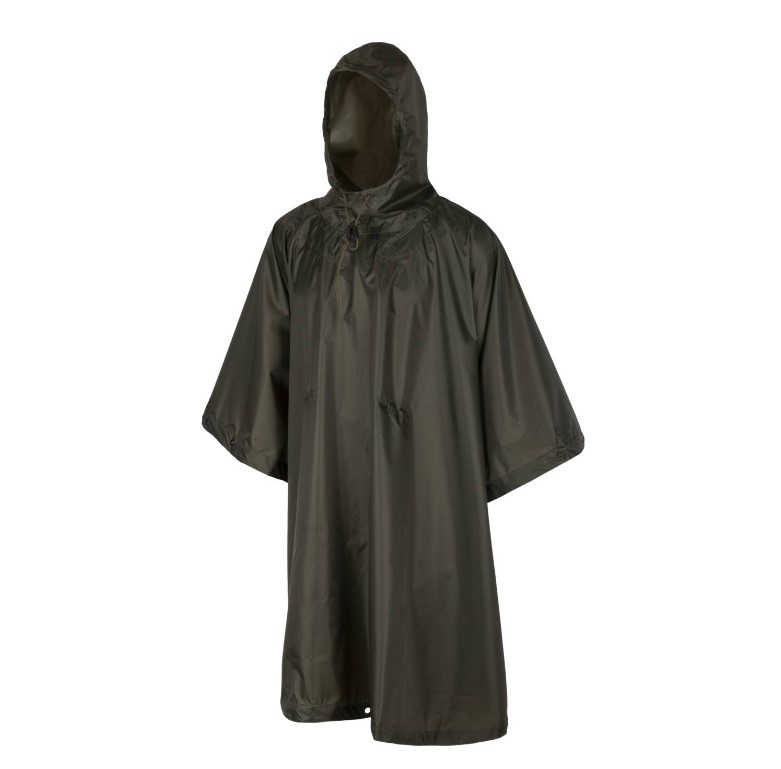 HELIKON-TEX PONCHO U.S. MODEL TAIGA GREEN