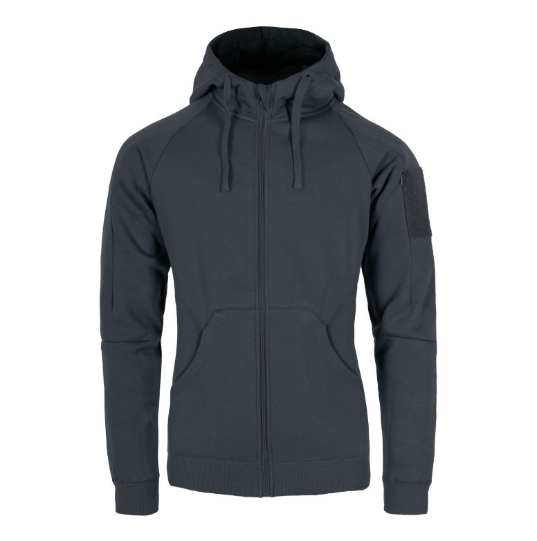 HELIKON-TEX URBAN TACTICAL HOODIE LITE FULL ZIP GREY L