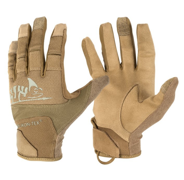 HELIKON-TEX RANGE TACTICAL GLOVES COYOTE/ADAPTIVE GREEN L