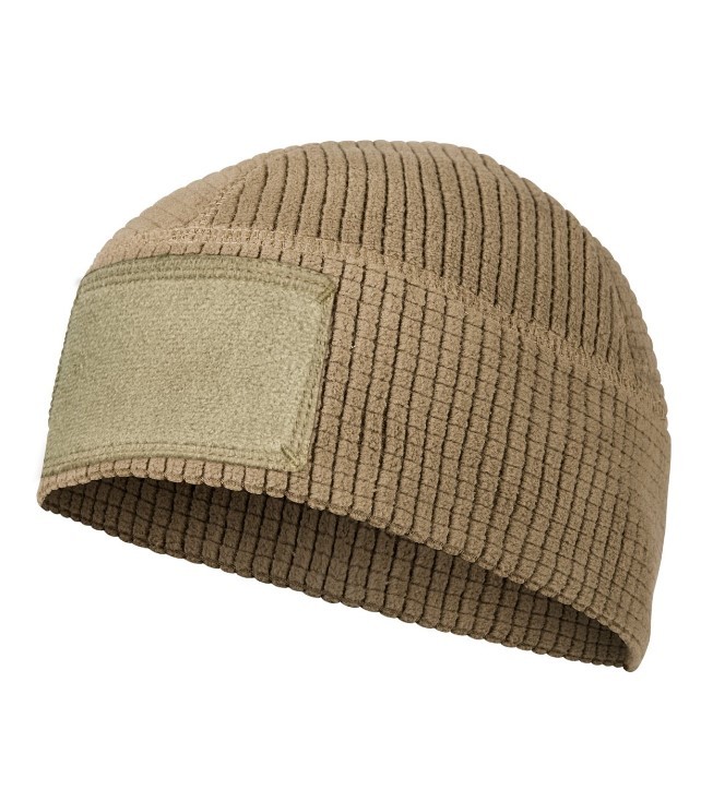 HELIKON-TEX RANGE BEANIE CAP GRID FLEECE COYOTE L