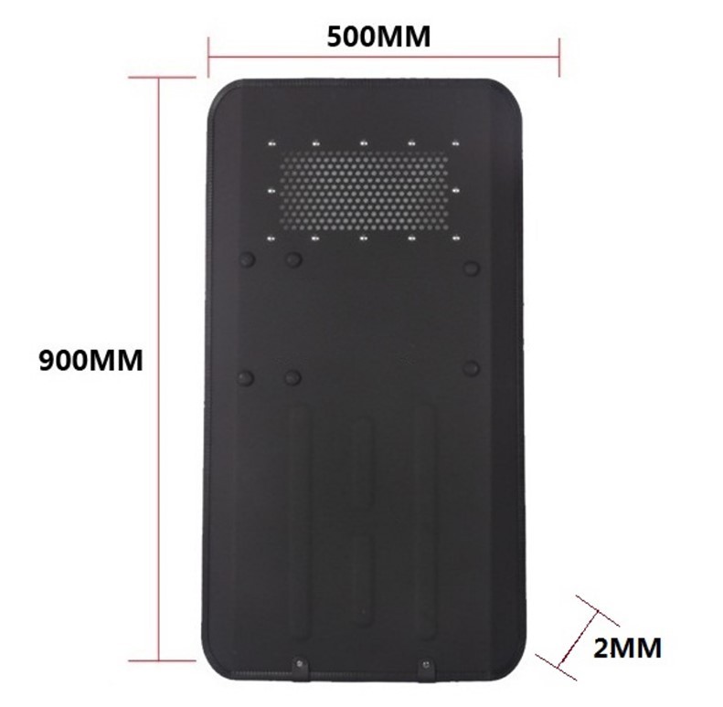 ESCUDO ANTIDISTURBIOS ALUMINIO