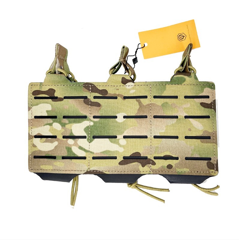 CONQUER TRIPLE RIFLE MAG POUCH MC
