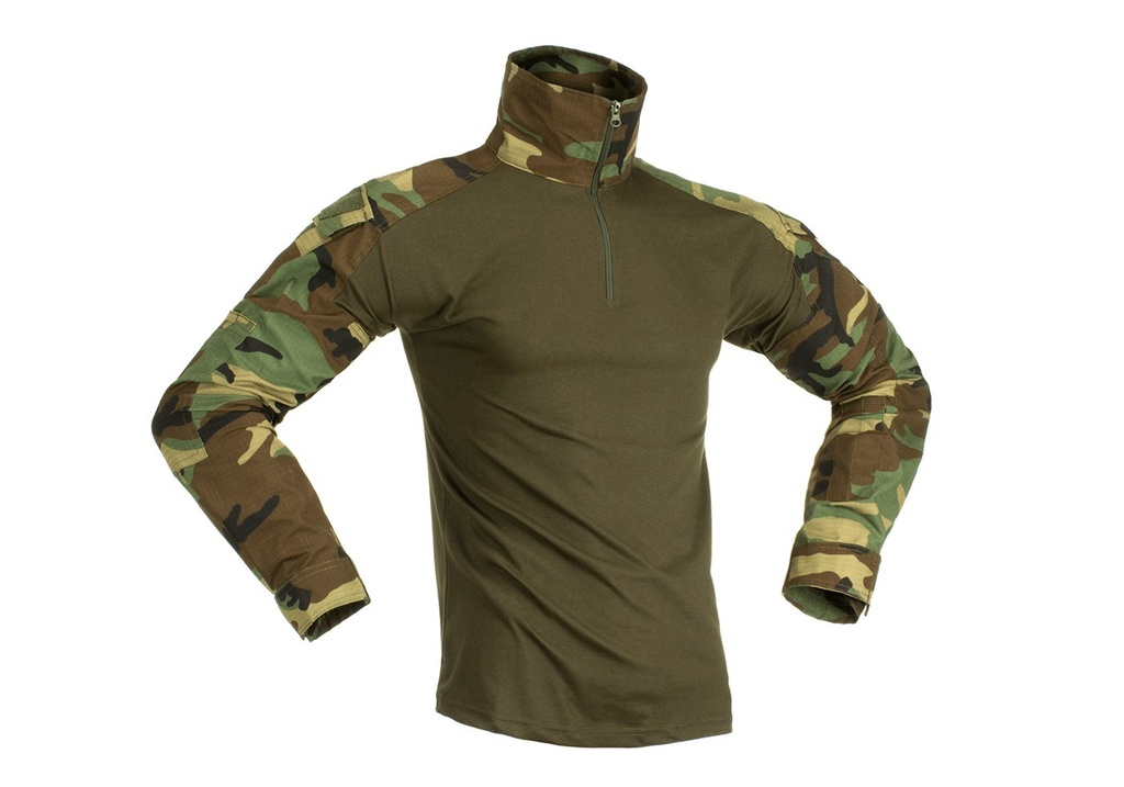 COMBAT SHIRT WOODLAND (INVADER GEAR) M