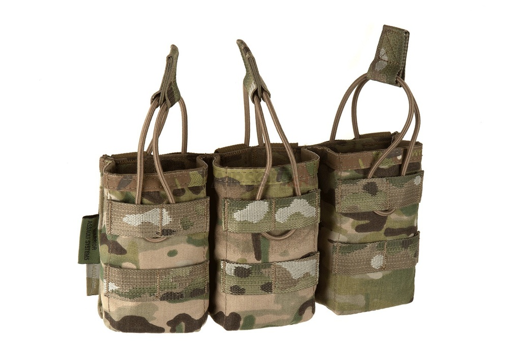 TRIPLE OPEN MAG POUCH AK 7.62MM WARRIOR ASSAULT SYSTEMS