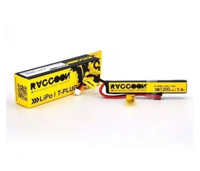 BATERÍA RACCOON PRO 1200MAH 25C 7.4V