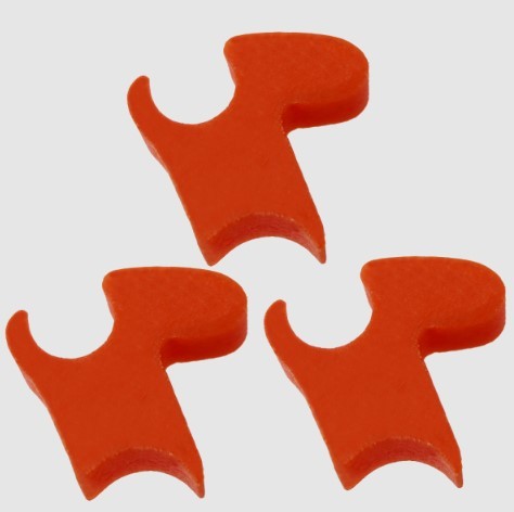 SET OF THREE PIECES OF GF REINFORCED TECHNOPOLYMER DELAYERS