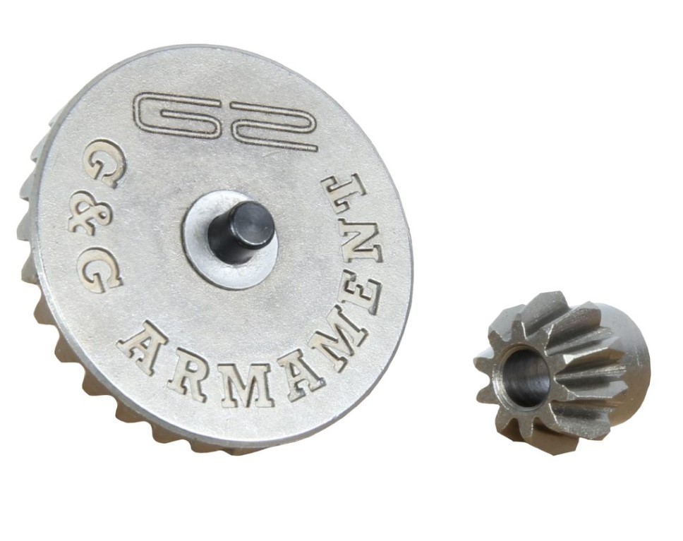 G&G BEVEL GEAR AND MOTOR PINION SET FOR G2 SERIES