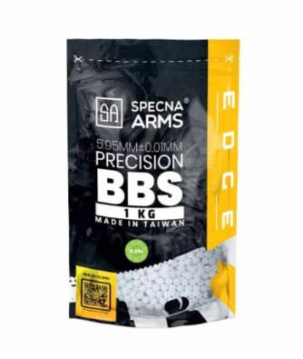 BOLAS SPECNA ARMS EDGE ULTRA BIO 0.25G PRECISION 1KG BLANCA