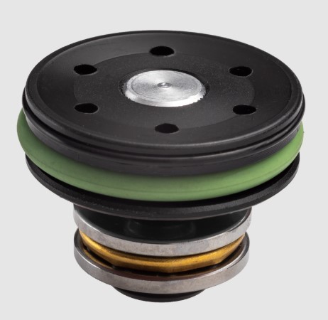 FPS CNC POM DOUBLE O-RING BALL BEARING AEG PISTON HEAD