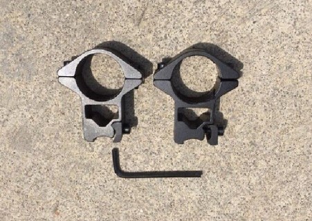 ANILLA 25 MM ALTA PARA CARABINA