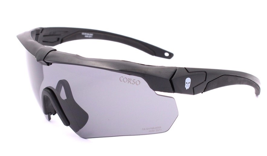 GAFA CORSO REVENGE GUNNER 3 LENTES NEGRA