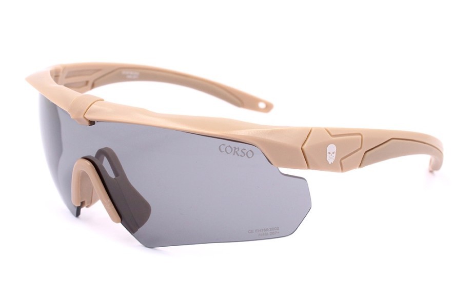 GAFA CORSO REVENGE GUNNER 3 LENTES COYOTE