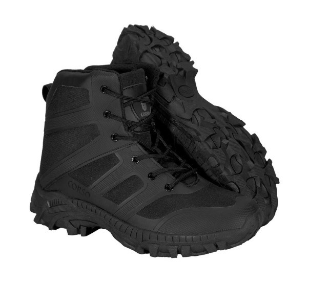 BOTA CORSO BANDIT 6” NEGRA TALLA 45