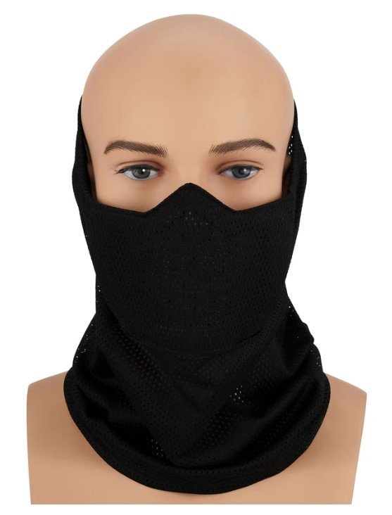 CYGNUS ARMORY FACE WARRIOR DEFENDER BLACK
