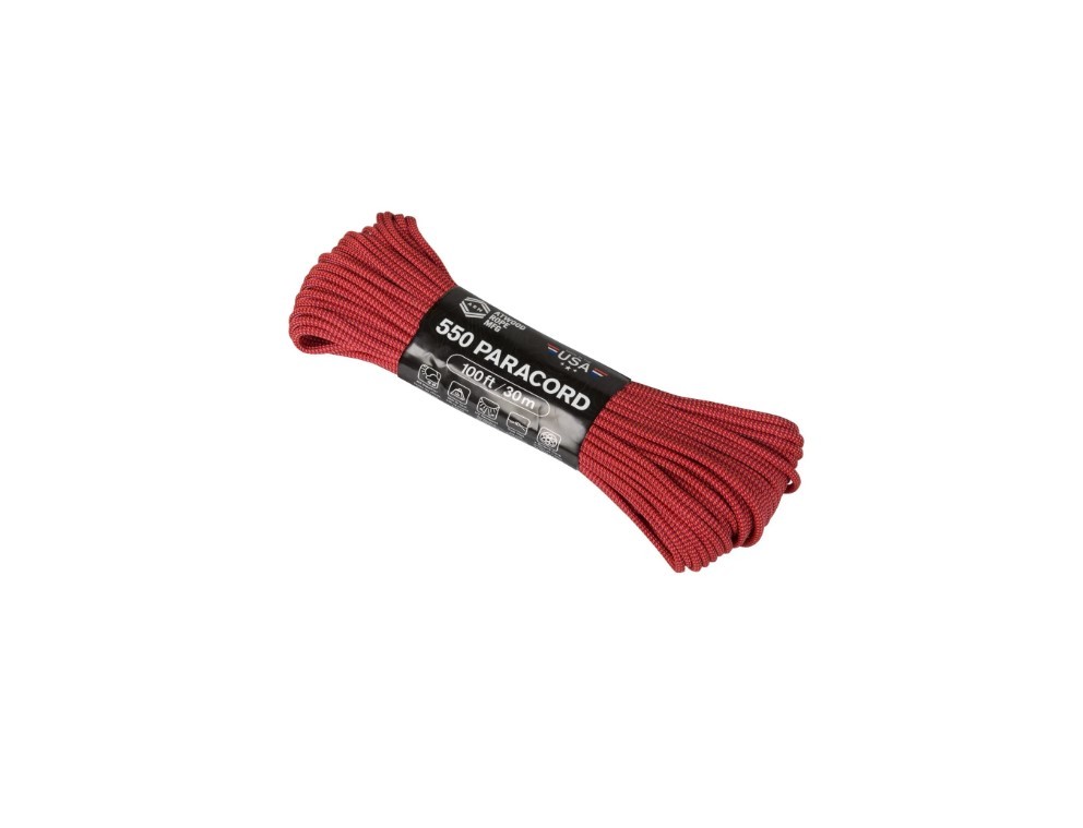 550 PARACORD (100FT) - BLOOD MOON