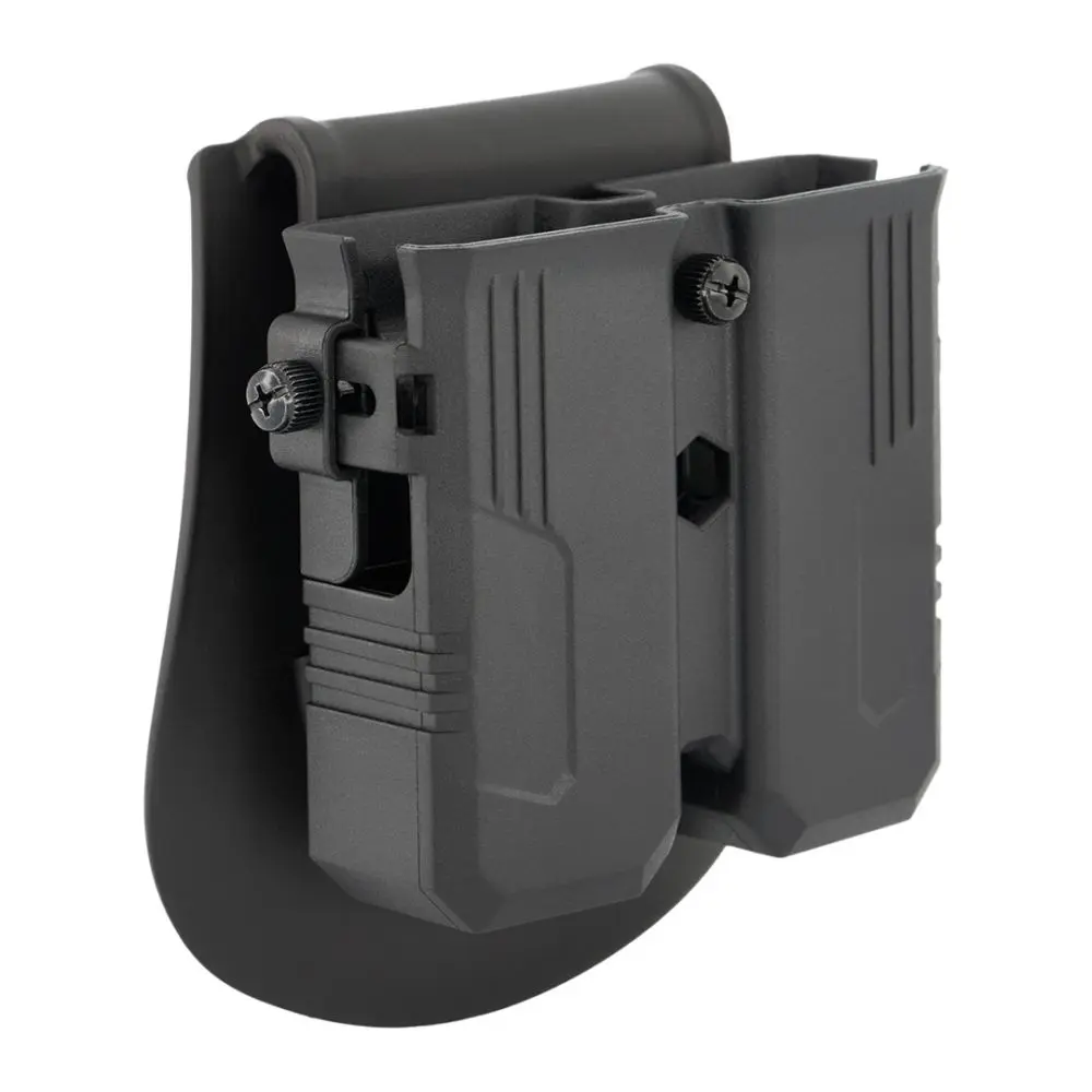 Portacargador Pistola Airsoft Doble Universal Polímero DragonPro Negro