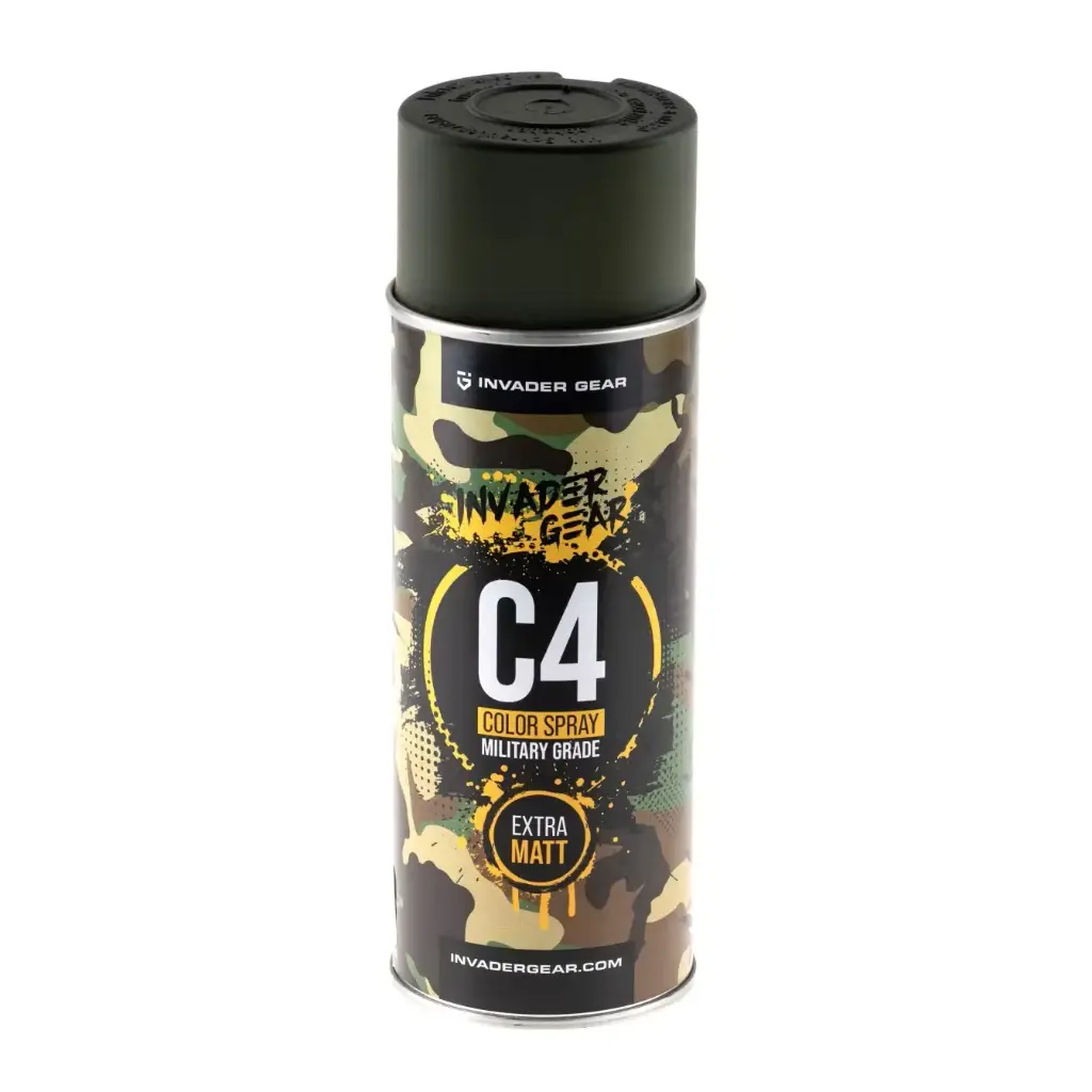 C4 MIL GRADE COLOR SPRAY RAL6031 (INVADER GEAR)