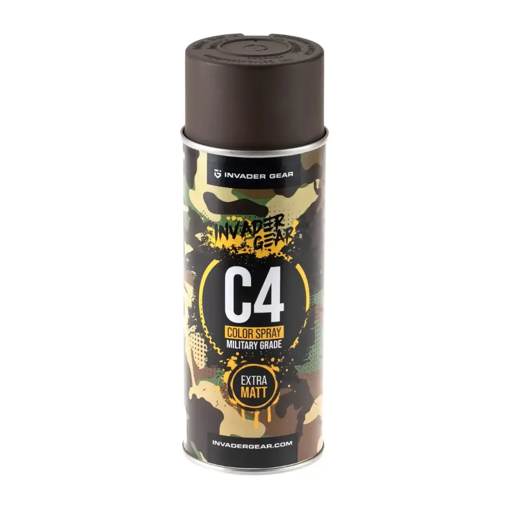 C4 MIL GRADE COLOR SPRAY RAL8027 (INVADER GEAR)