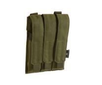 [236416] MP5 TRIPLE MAG POUCH OD (INVADER GEAR)