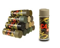 [236614] C4 MIL GRADE COLOR SPRAY FLAT DARK EARTH (ARMAMAT)