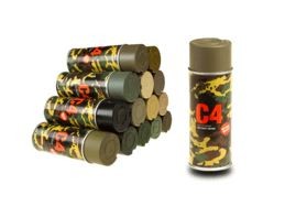 [236621] C4 MIL GRADE COLOR SPRAY TAN 499 (ARMAMAT)