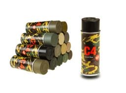 [236638] C4 MIL GRADE COLOR SPRAY RAL 9021 (ARMAMAT)