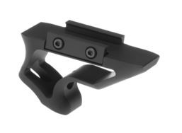 [239004] CNC PICATINNY SHORT ANGLED GRIP BLACK (METAL)