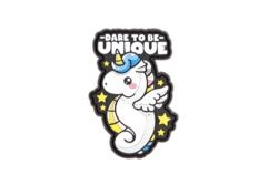 [239400] DARE TO BE UNIQUE RUBBER PATCH COLOR (JTG)