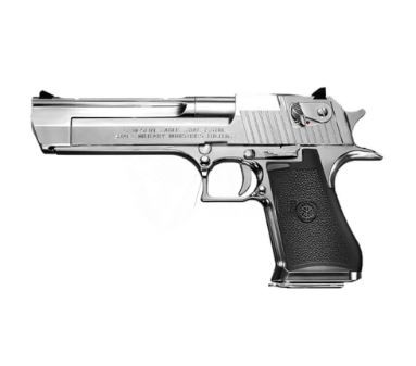 [TM142160] PISTOLA MARUI DESERT EAGLE .50 AE GAS PLATA