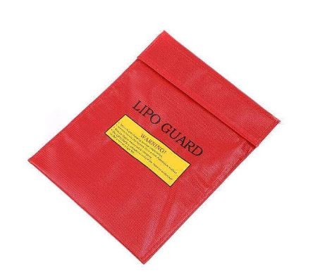 [241717] DRAGONPRO DP-LG001 LIPO GUARD BAG 18X23CM RED