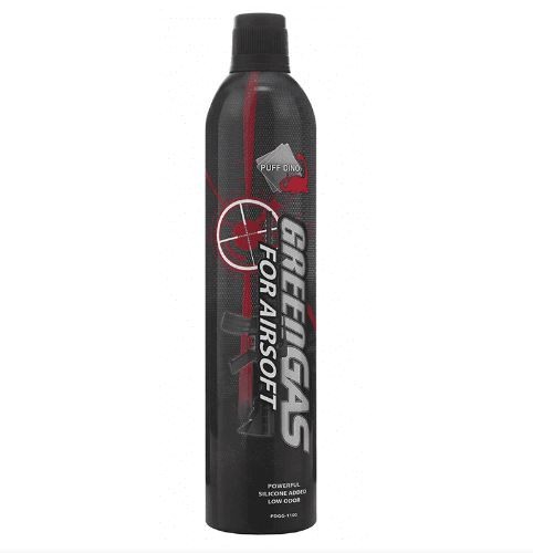 [243209] PUFF DINO GREEN GAS 12KG 600ML PDGG1100